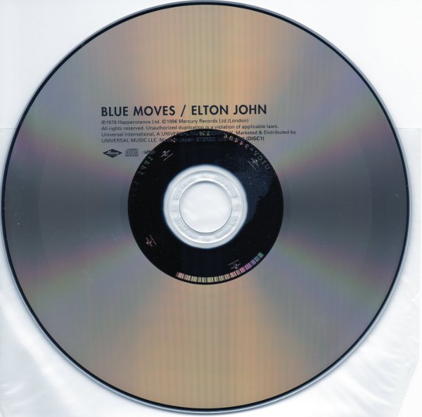 Cd #1, John, Elton - Blue Moves